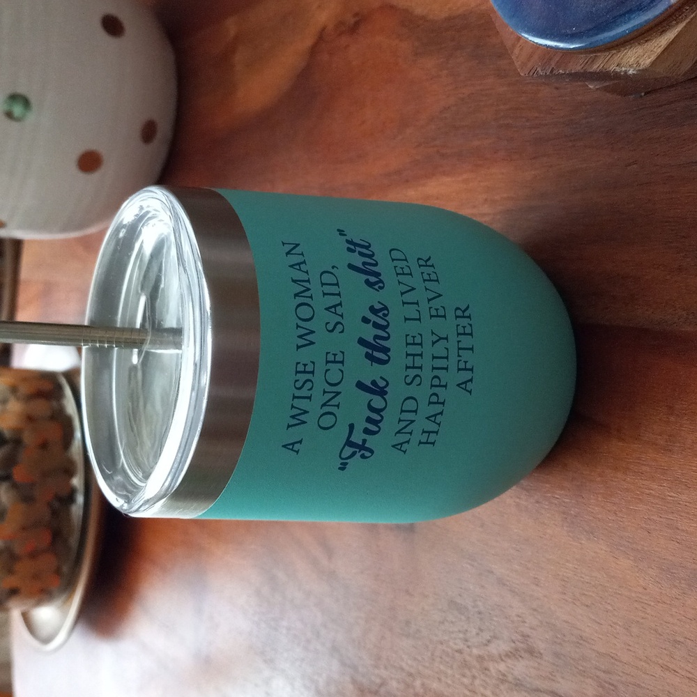 A Wise Woman Once Said Thermo Insulated Cup Mug